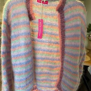Colorful Striped Sweater by Rose Carmine